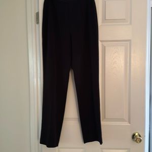 Womens‎ Eddie Bauer bremerton fit black pants size 8-side zipper.